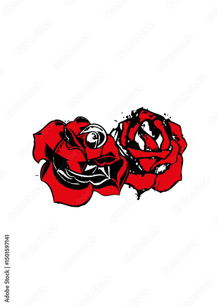 rose fleur tattoo tatouage 