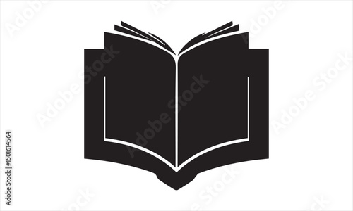 Book icons set in thin line style, isolated on white background, vector illustratio