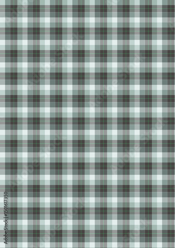 Wallpaper Mural Seamless Pastel Green and Gray Plaid Pattern for Fabric and Textile Design Torontodigital.ca