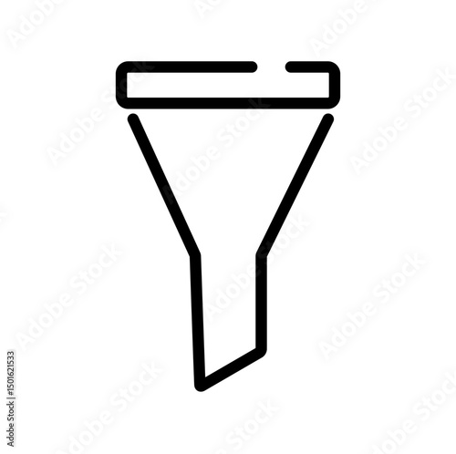 funnel vector icon