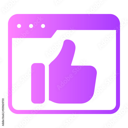 like gradient icon