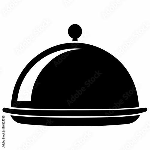 restaurant cloche icon