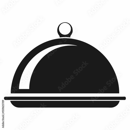 restaurant cloche icon