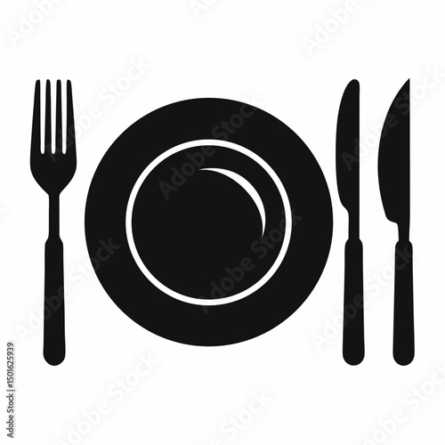 knife fork and spoon