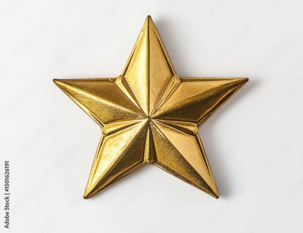Obraz premium Golden star ornament