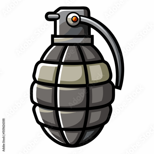 grenade vector illustration