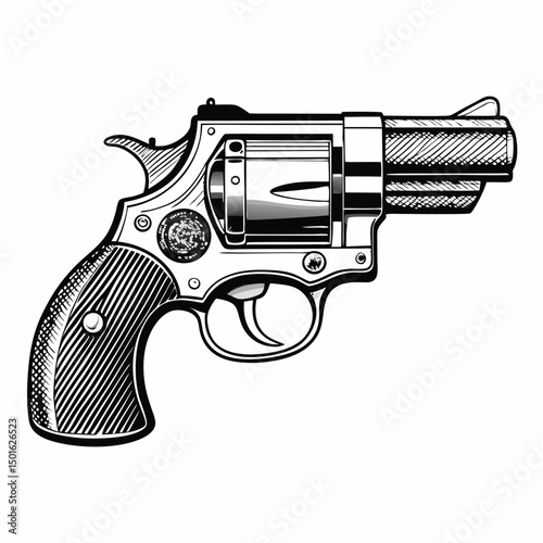 gun and bullets