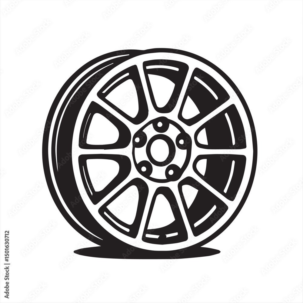 Obraz premium car rims