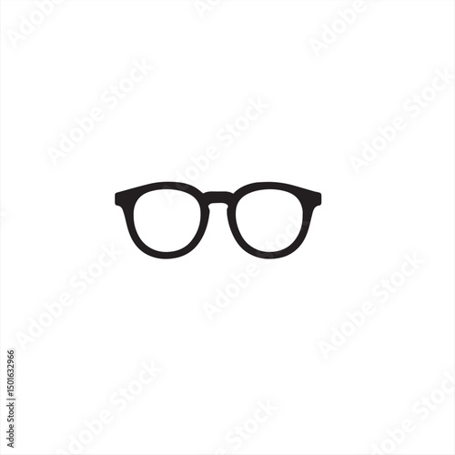 glasses isolated on white