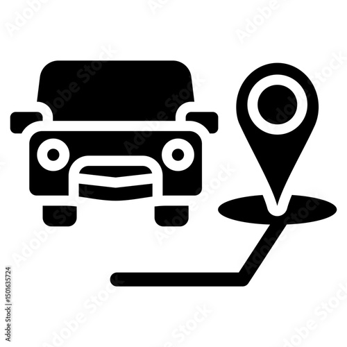 Place Glyph Icon
