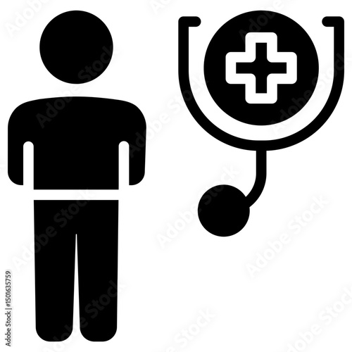 Doctor Glyph Icon