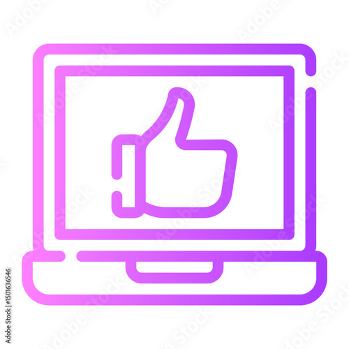 like gradient icon