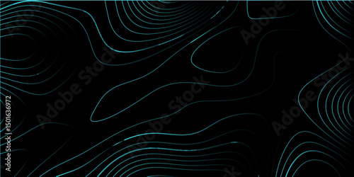 Abstract wave paper curved reliefs background. gradient multicolor wave curve lines banner background design. Topographic map lines, contour background. topographic contours map background.