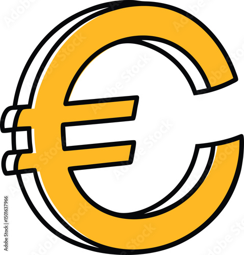 euro sign icon