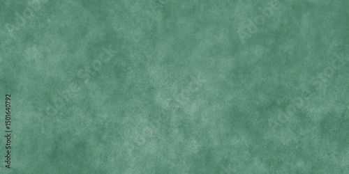 Abstract Elegant dark green background with mottled vintage texture in old fancy background design, texture of colored parchment paper.