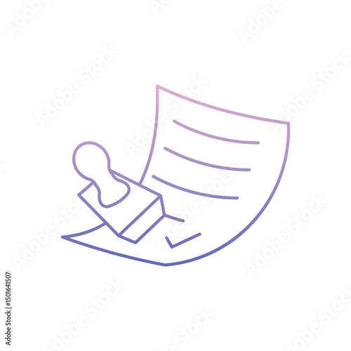 Approval Vector icon