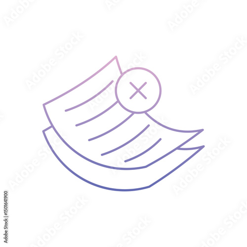 Rejection Vector icon