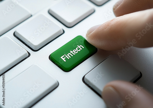 Activating fintech innovations with a single press on a digital keyboard