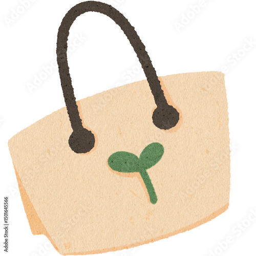 cardboard box with a label