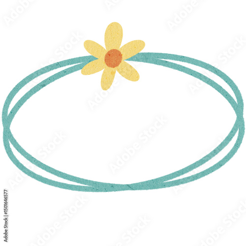 vector illustration of an abstract flower