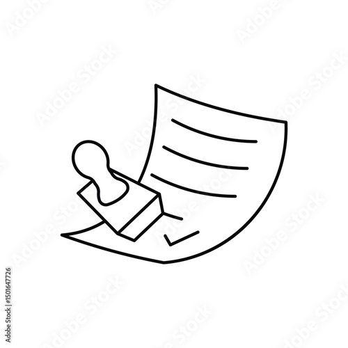 Approval Vector icon