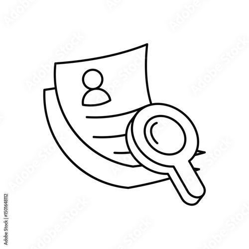 Resume Vector icon