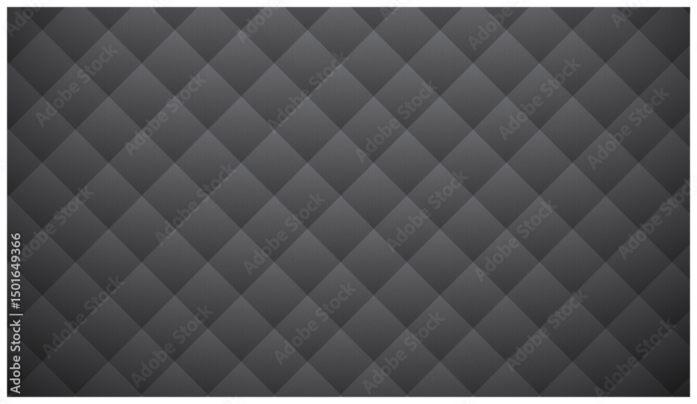 Obraz premium Checkerboard pattern graphic design in black for background,Wall Panel Pattern in dark Gradient for background Art illustration.