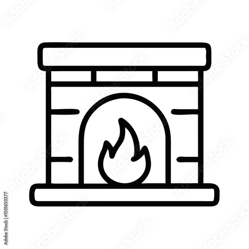 Backyard firepit outdoor features line icon set Vector of kitchen, patio, fireplace, chimenea, pizza oven, firewood, propane tank, thin linear illustration.