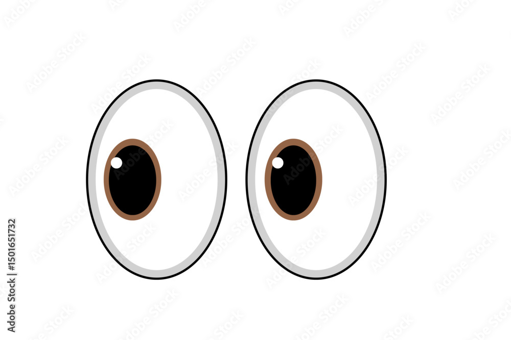 Animated Big Eyes Emoji Icon with a Shocking Stare Expression, Vector Illustration Representing Surprise, Reaction, or Emotional Response for Social Media and Digital Content
Animated Big Eyes Emoji Icon with a Shocking Stare Expression, Vector Illustration Representing Surprise, Reaction, or Emotional Response for Social Media and Digital Content
