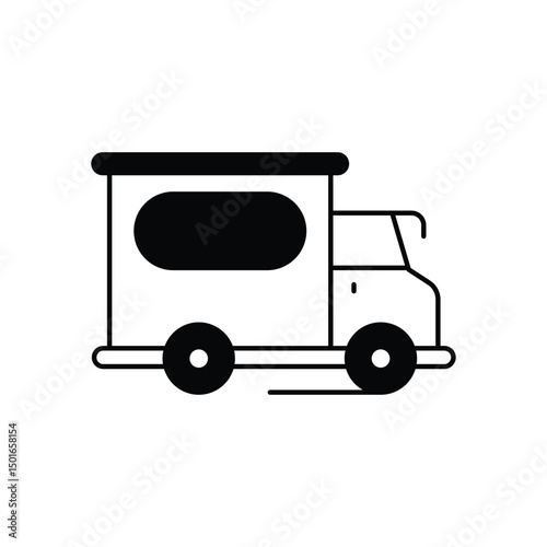 Express Parcel Vector icon