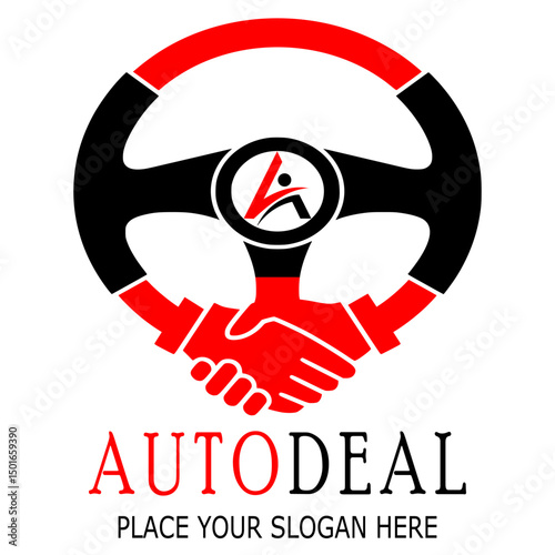 Auto Deal Logo for car Dealership Place Your Slogan Here