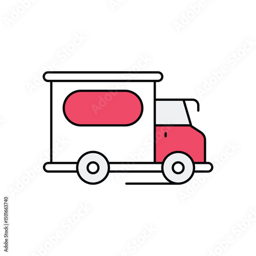 Express Parcel Vector icon
