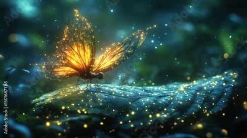buterfly in leaf
