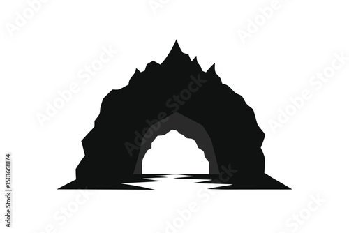 silhouette of a hindu temple