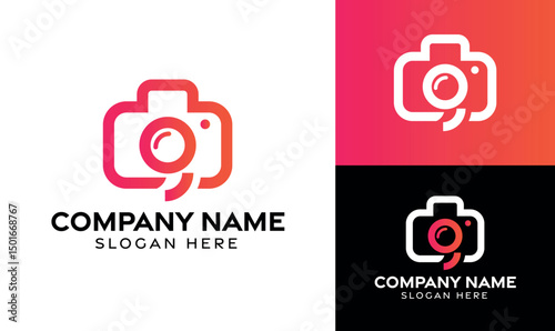 Letter G camera minimall and Photography logo Art & Illustration