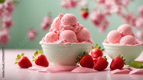 strawberry ice cream