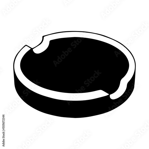 cigarette ashtray icon