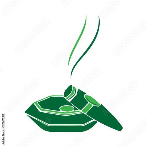 cigarette ashtray icon