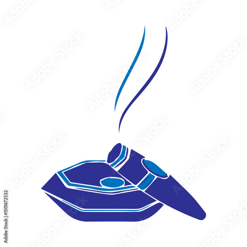 cigarette ashtray icon