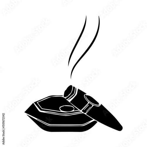 cigarette ashtray icon