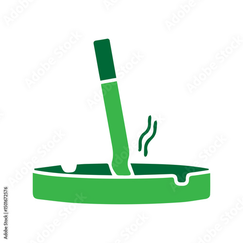 cigarette ashtray icon