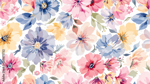 seamless floral background