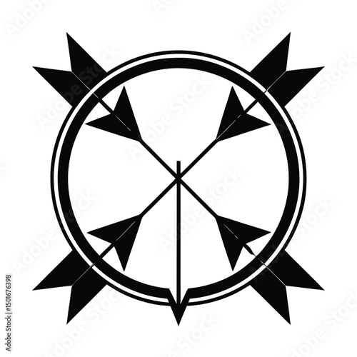 peace symbol made of flowers