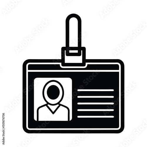 transparent id badge augmented reality interface