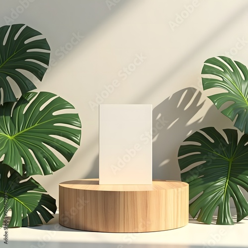 Luxury indoor palm tree in a white room with nature-inspired home decor