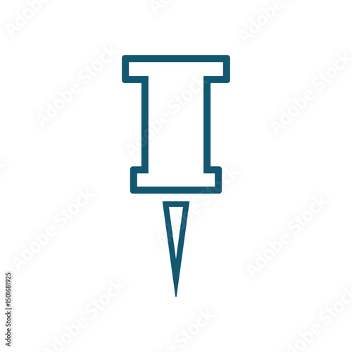 marker pin icon with transparent background