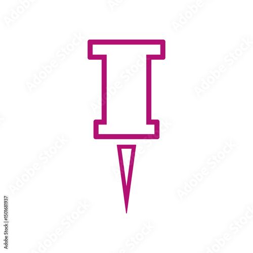 marker pin icon with transparent background