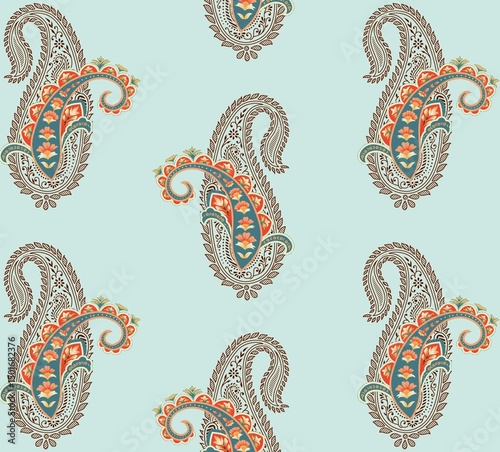paisley ornament vector