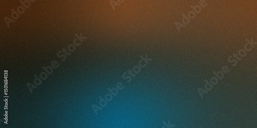 Dark Orange and teal noisy color gradient background . Abstract gradient blur pattern colorful with realistic grain noise effect background, colorful background with space for design. banner, poster
