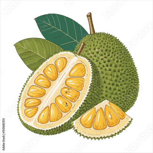 Jackfruit Vector